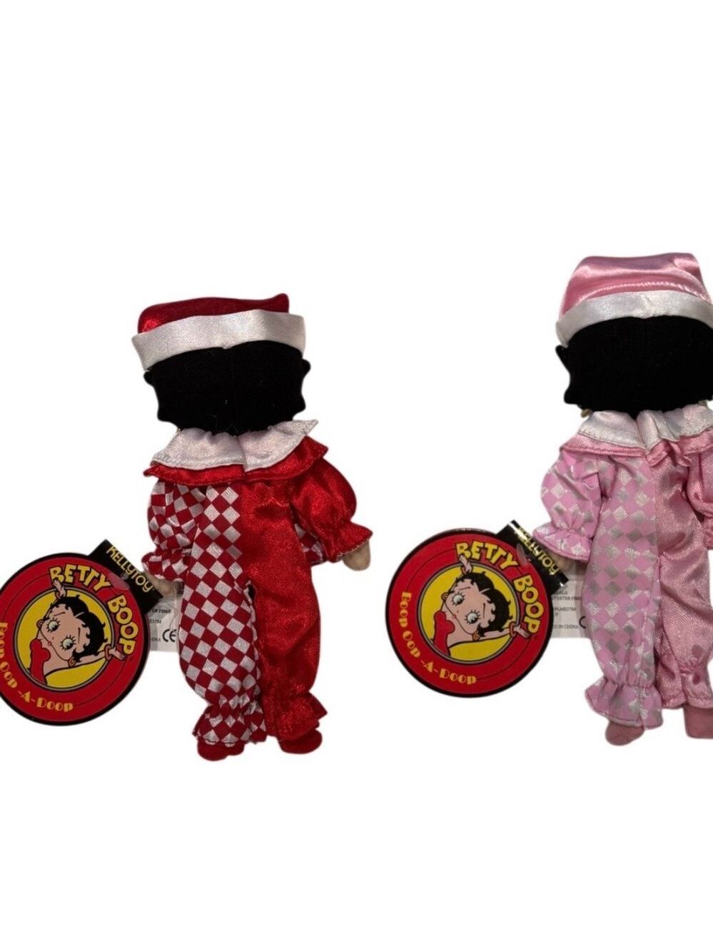 Betty Boop  2004 Jester Clown Rag Doll - Picture 3 of 11